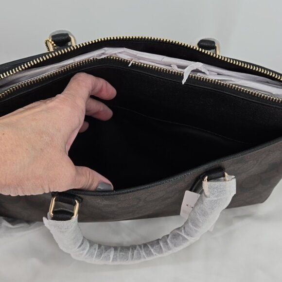 Coach Signature Morgan Smooth Leather Detailing F34617 - Picture 6 of 14